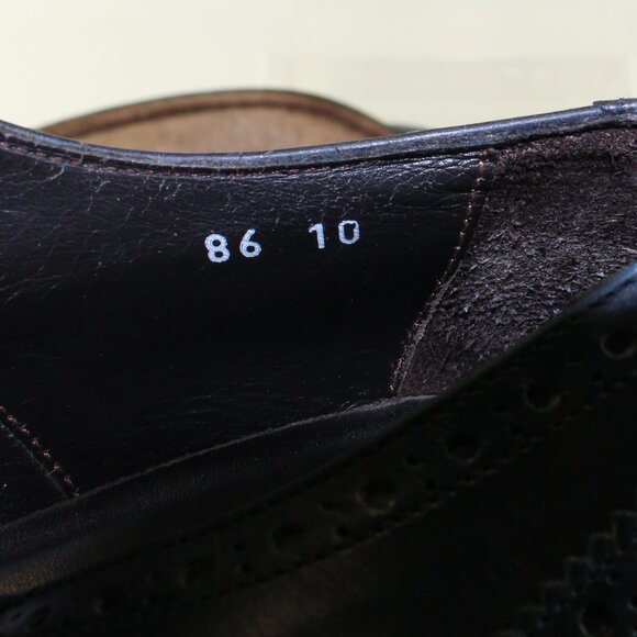 To Boot Adam Derrick Blue Leather Oxford Shoes Mens (US 10/EU 43.5) - Picture 10 of 10